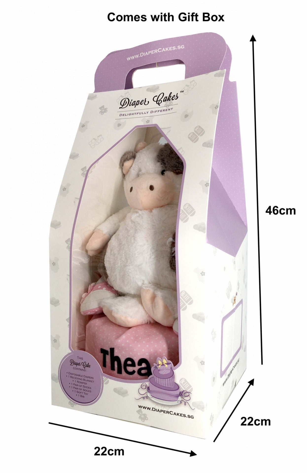 1 Tier Diaper Cake Box