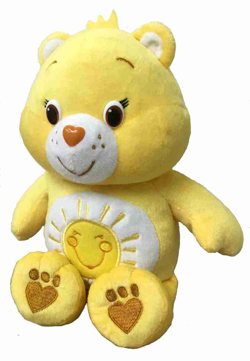 15011 Yellow Care Bear Plush Toy funshine