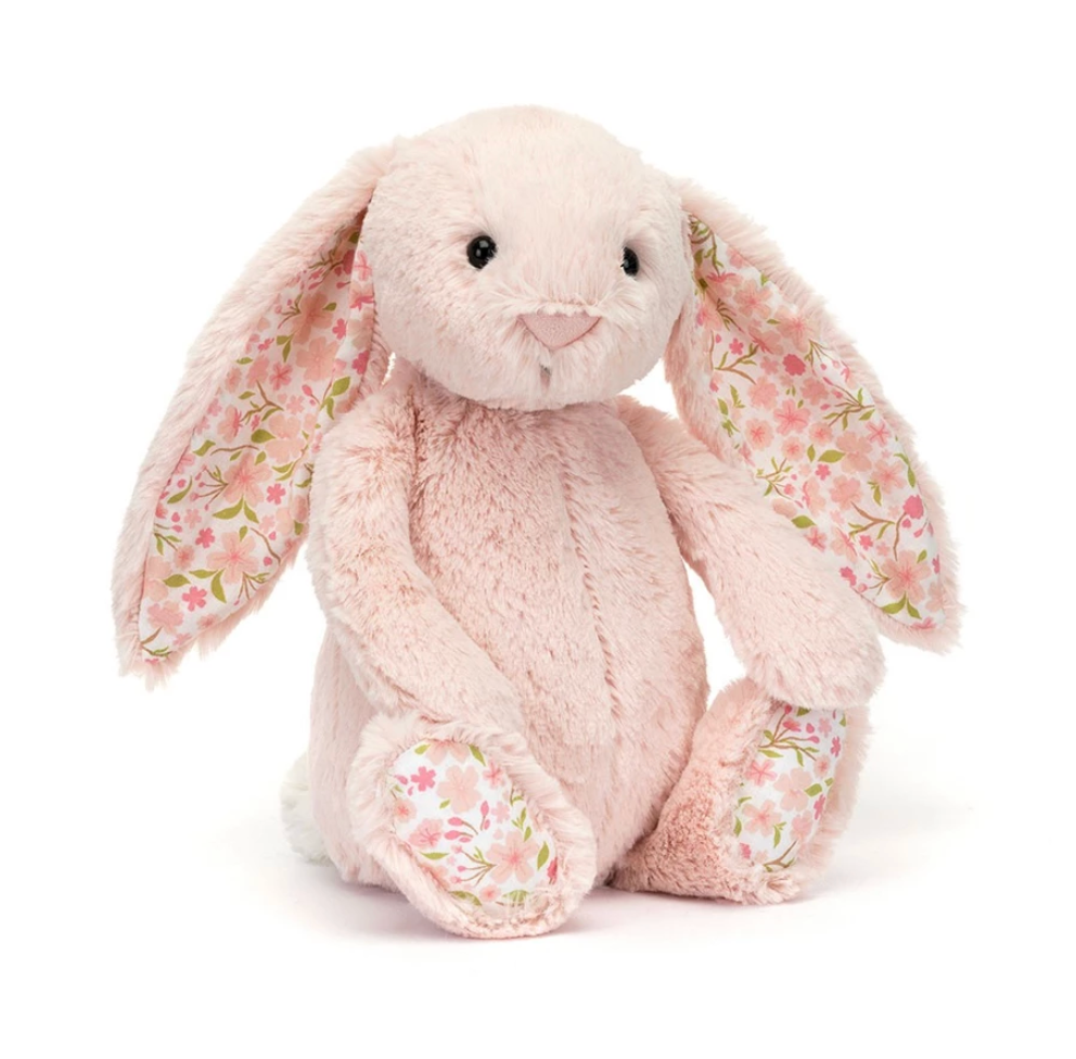 2 tier Personalized Name Jellycat Bunny Baby Girl Diaper Cake Baby Gift