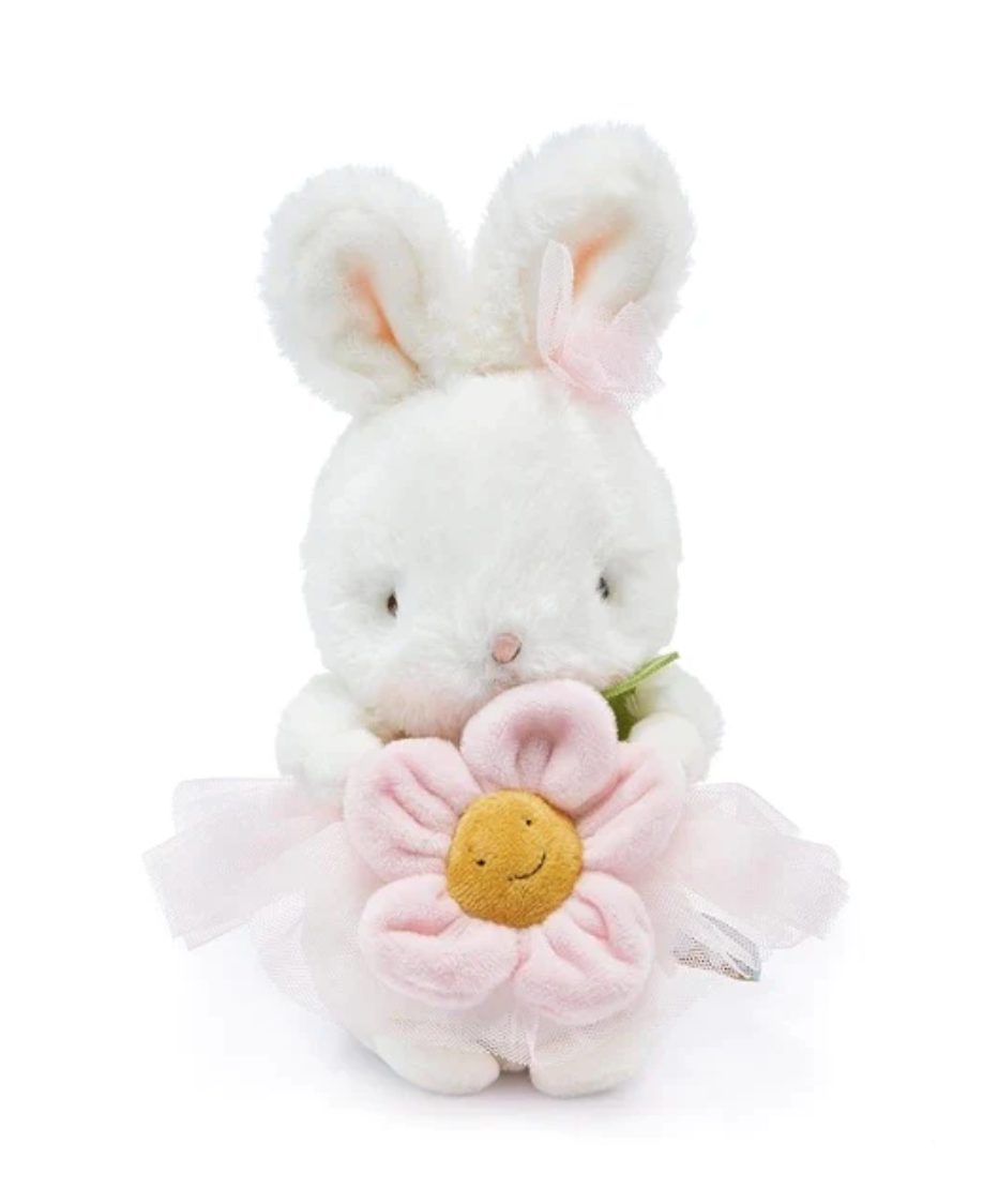 2 Tier Diaper Cake - Lucky Blossom Bunny Baby Girl Gift Hamper