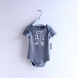 Cute Since Day One Baby Onesie