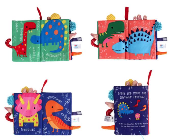 Dinosaur Fun Soft Baby Book
