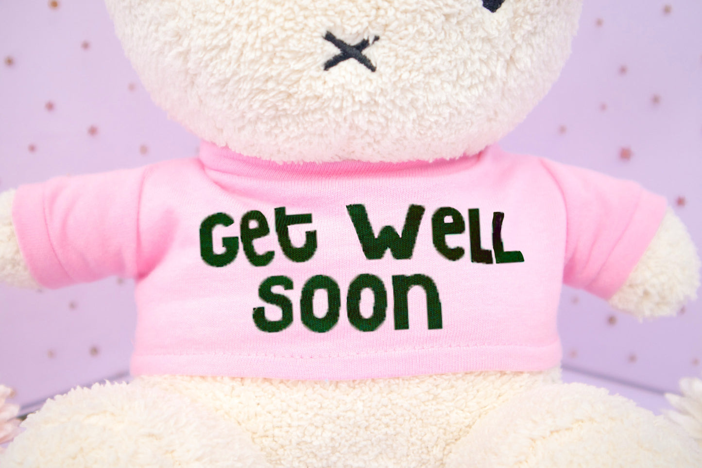 Get Well Soon Gift Cream Miffy Rabbit Plush Toy - 33 cm