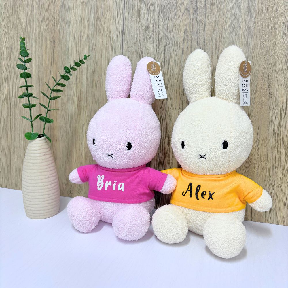 Customized Miffy Rabbit Plush Toy 33cm - 2 colours, 100% Authentic Miffy