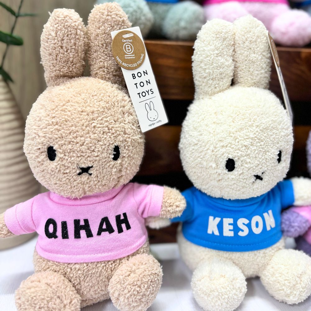 Customized Miffy Rabbit Plush Toy 23cm - 4 colours, 100% Authentic Miffy