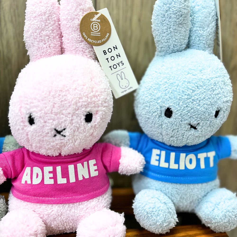 Customized Miffy Rabbit Plush Toy 23cm - 4 colours, 100% Authentic Miffy