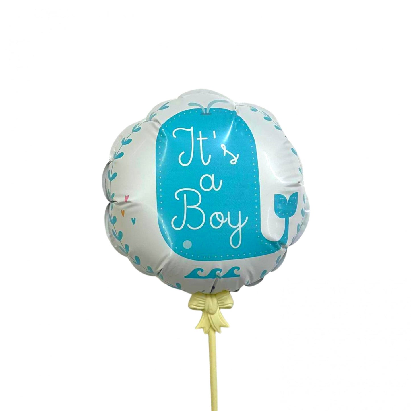18cm It’s A Boy Onesie Auto Inflatable Foil Balloon