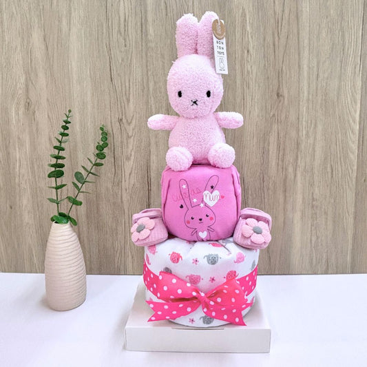 2 Tier Cute as Mom Miffy Diaper Cake