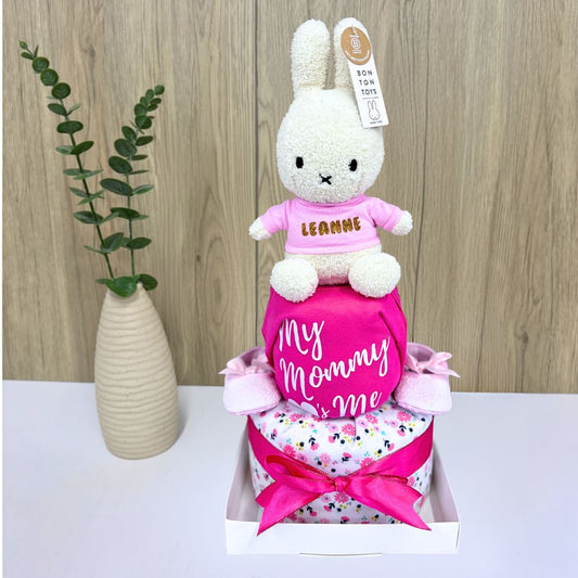 2 Tier Miffy's Magical Welcome Diaper Cake Baby Hamper