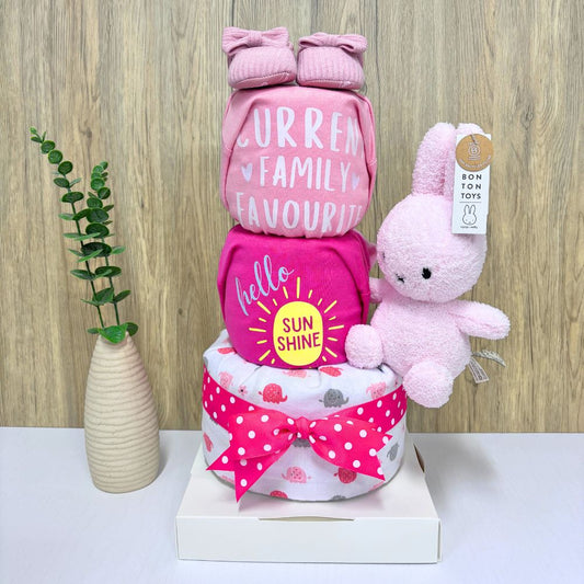 3 Tier Diaper Cake - Hello Miffy Baby Gift Hamper