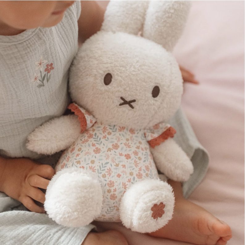 1 Tier Lucky Blossom Miffy Rattle Toy Diaper Cake Baby Hamper