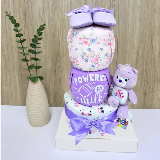 3 Tier Sweet Dreams Care Bear Diaper Cake Baby Hamper Singapore