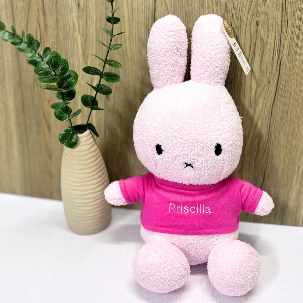 1 Tier Miffy Diaper Cake - Personalized Baby Gift Hamper
