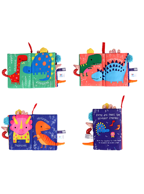 Dinosaur Fun Soft Baby Book