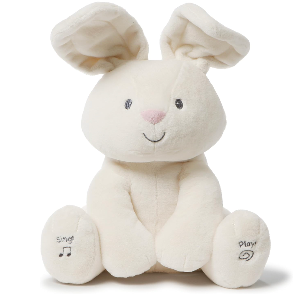 1 Tier Flora Bunny Diaper Cake for Baby Girl - Baby Hamper Singapore 🐰