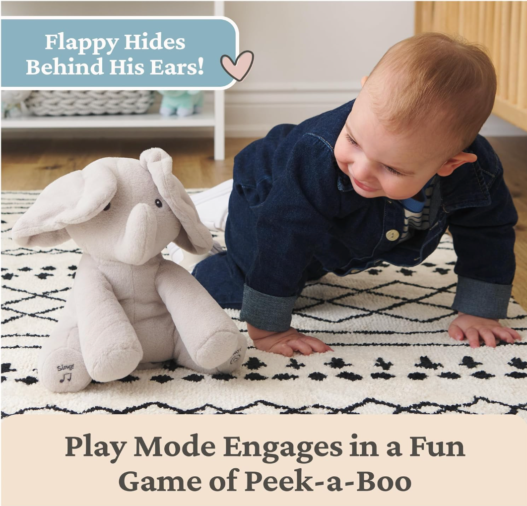 1 Tier Animated Flappy Elephant Diaper Cake Baby Hamper Singapore 🐘