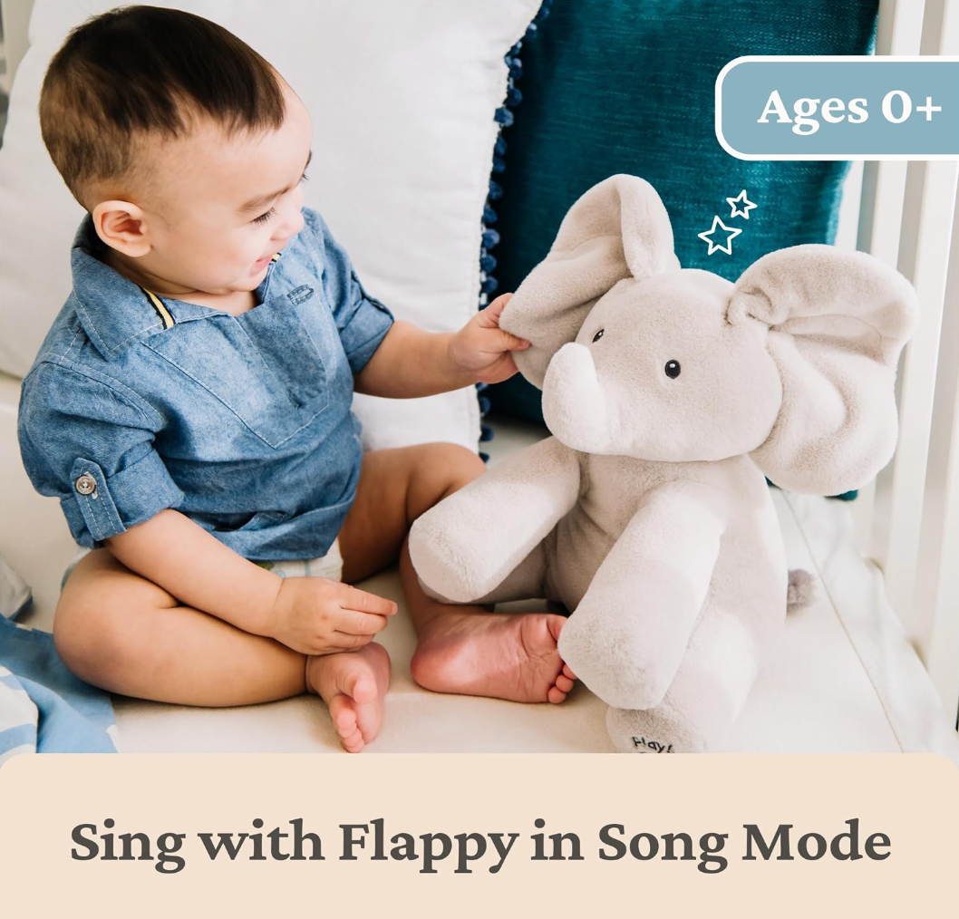 1 Tier Animated Flappy Elephant Diaper Cake Baby Hamper Singapore 🐘