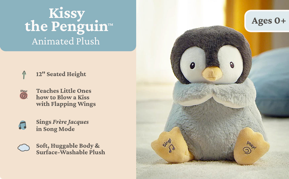 1 Tier Animated Penguin Diaper Cake Baby Hamper Singapore 🐧
