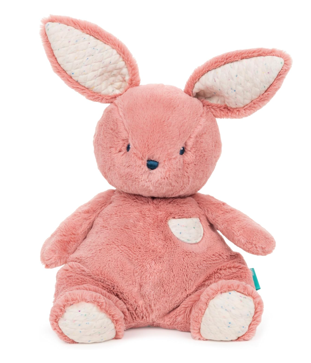 1 Tier Snuggly Bunny Diaper Cake for Baby Girl - Baby Hamper Singapore 🐰