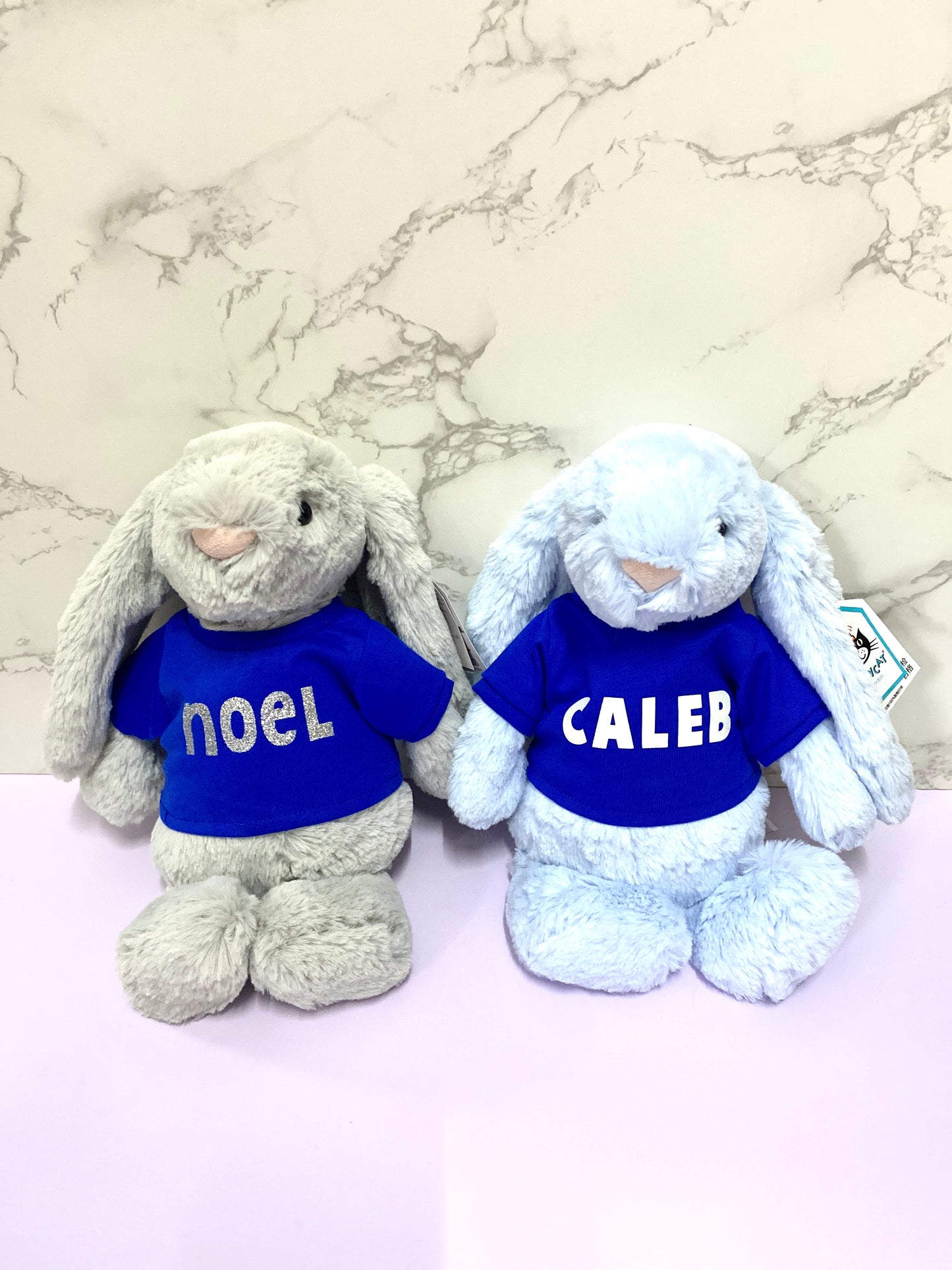 100% Authentic Personalized Jellycat Bunny Soft Toy - 31cm