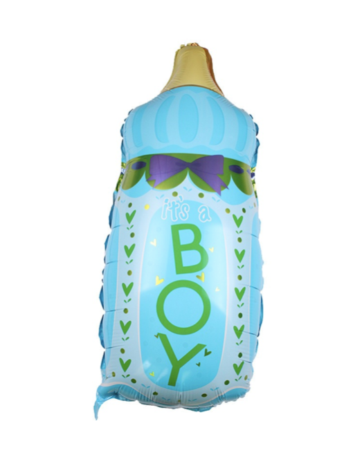 It's A Boy Bottle Baby Boy Helium Balloon