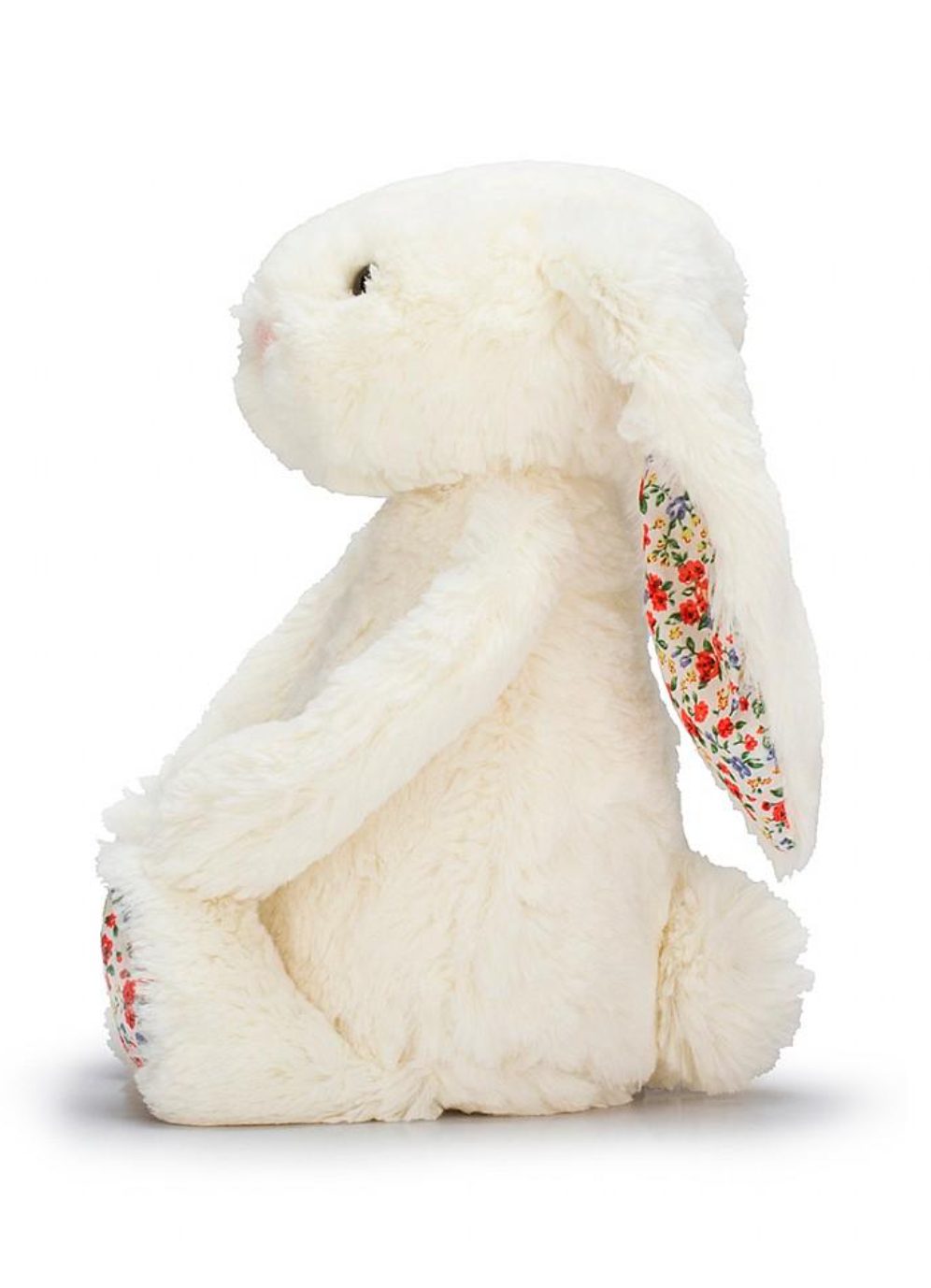 1 Tier Personalized Blossom Cream Jellycat Bunny Diaper Cake