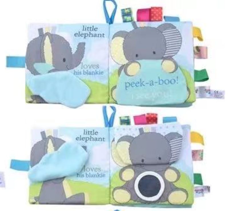 Little Elephant Baby Book