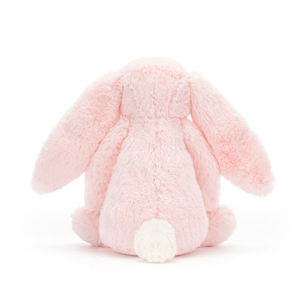 1 Tier Personalized Pink Jellycat Bunny Baby Gift Hamper Diaper Cake