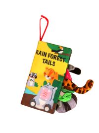 Rainforest Tails Soft Baby Book
