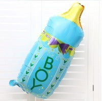 Blue Boy Bottle Helium Balloon