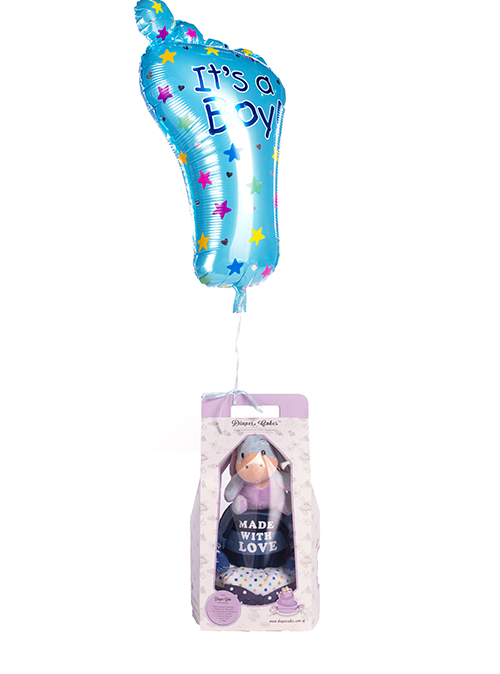 It's A Girl Foot Helium Balloon