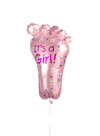 It's A Girl helium balloon
