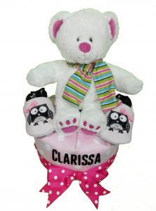 1Tier-BabyGift-DiaperCakesSingapore-Bear-Clarissa-1