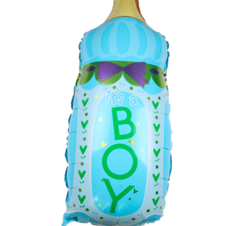 It's A Boy Bottle Baby Boy Helium Balloon
