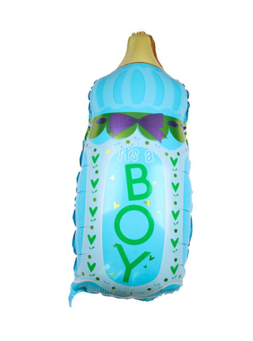 It's A Boy Bottle Baby Boy Helium Balloon
