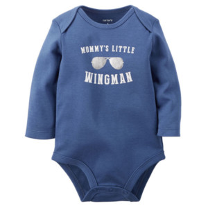 Mommy's Little Wingman Baby Romper