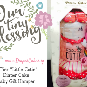 3 Tier Diaper Cake Baby Gift hamper