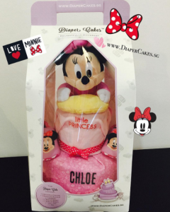 Minnie Diaper Cake Chloe