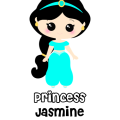 Princess Jasmine Baby Onesie