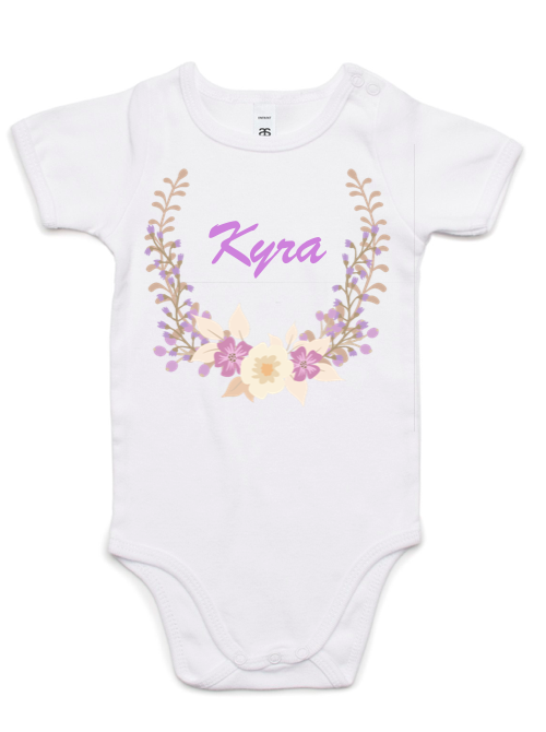 half-purple-flower-wreath-onesie