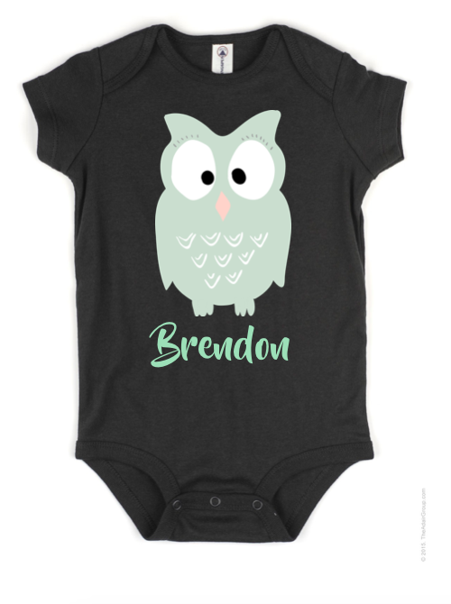 Owl Baby Onesie