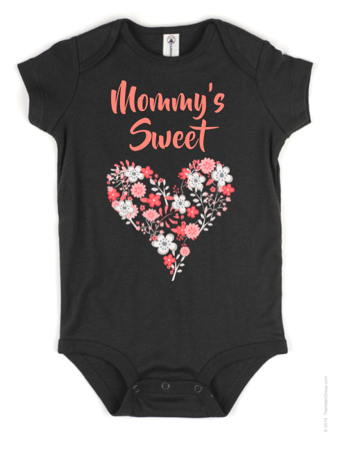 Mommy's Sweet Heart Personalized Onesie