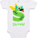 Monster Letter Personalized Baby Onesie