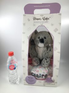 1 Tier Koala Bear Baby Gift Diaper Cake