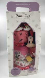 3 Tier Minnie Mouse Soft Toy Baby Gift Diaper Cake