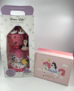 3 Tier Minnie Mouse Soft Toy Baby Gift Diaper Cake