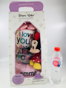 3 Tier Minnie Mouse Diaper Cake Baby Gift 2