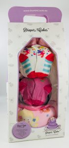 3 Tier Minnie Mouse Diaper Cake Baby Gift 2