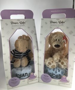 Diaper Cake Baby Gifts for Twin Babies
