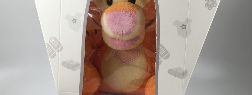 Disney Tigger Soft Toy Baby Gift Diaper Cake